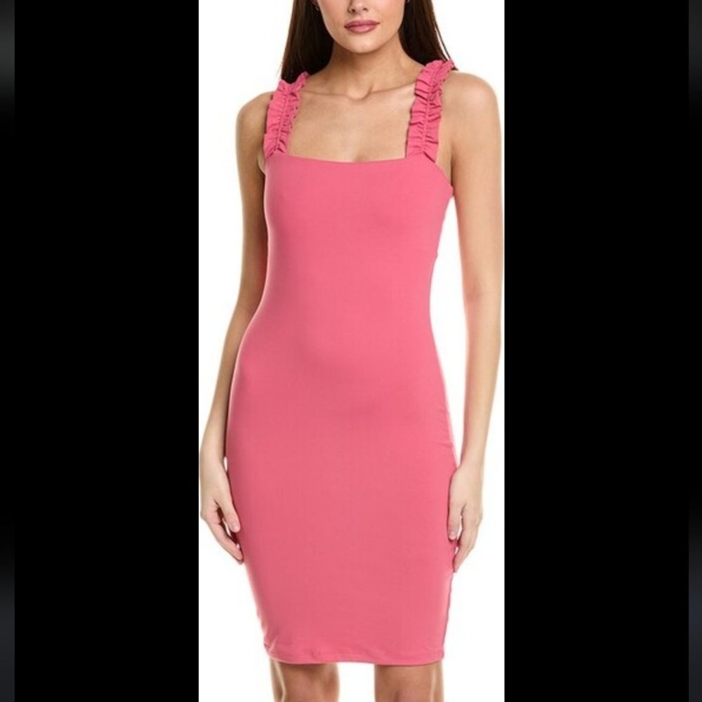 Susana Monaco ruffle strap dress